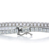 9K White Gold Tennis Bracelet
