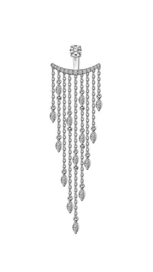 A-Lister Ear Jacket Earrings Sterling Silver
