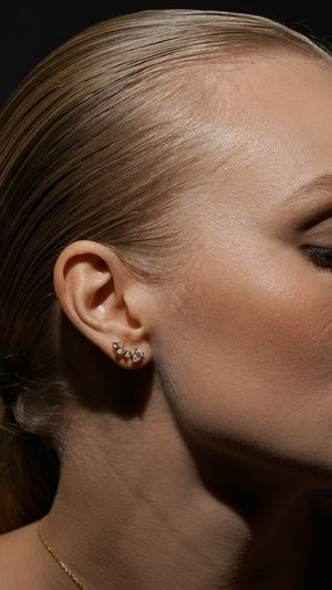 Abigail Studs Gold Vermeil