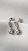 Athena Earrings 9K White Gold