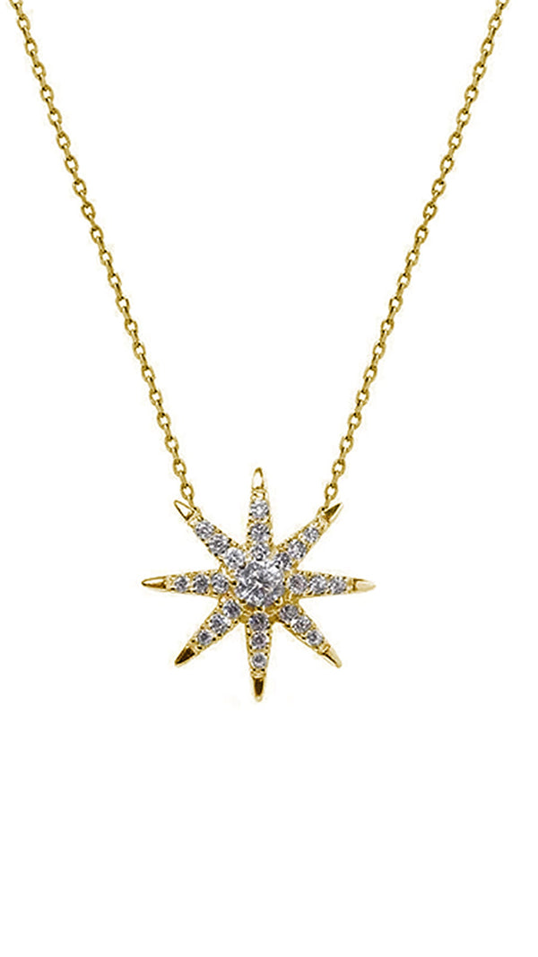 Atrias Necklace Gold Vermeil