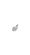 Abelia Stud Earrings 9K White Gold