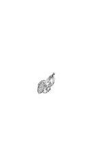 Abelia Stud Earrings 9K White Gold
