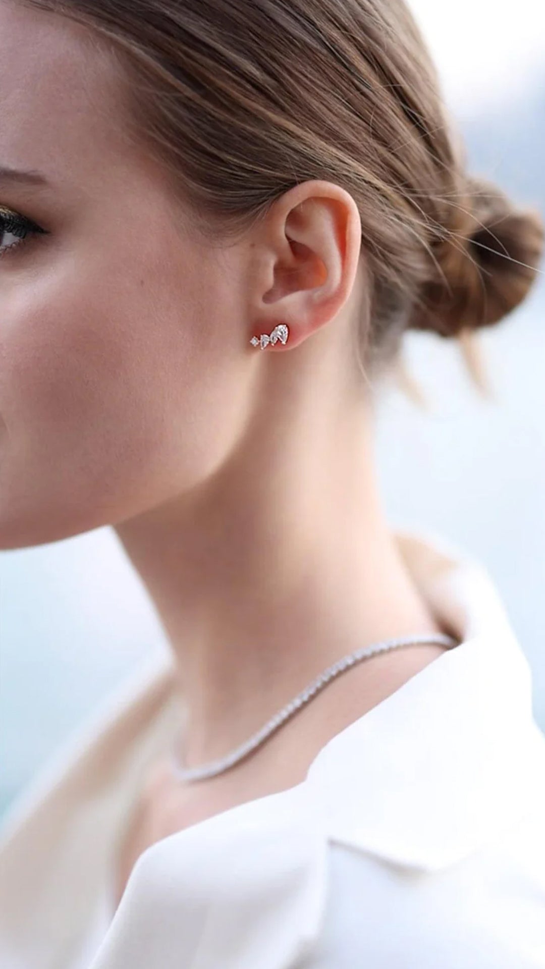 Abigail Studs Gold Vermeil