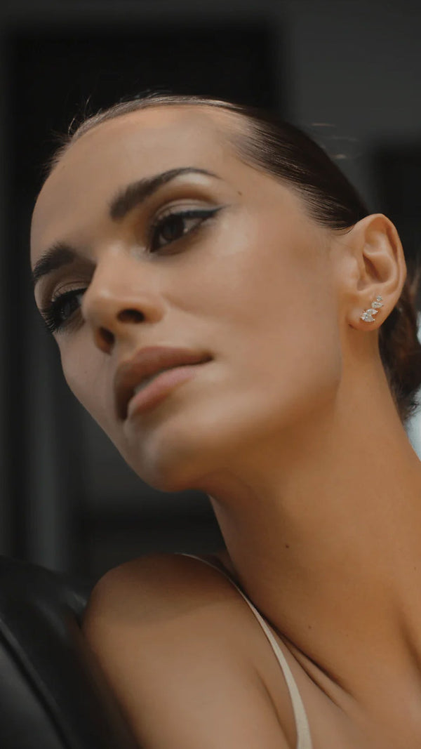 Abigail Studs Gold Vermeil