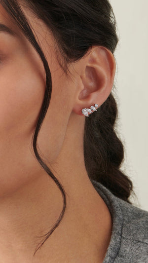 Abigail Stud Earrings Sterling Silver