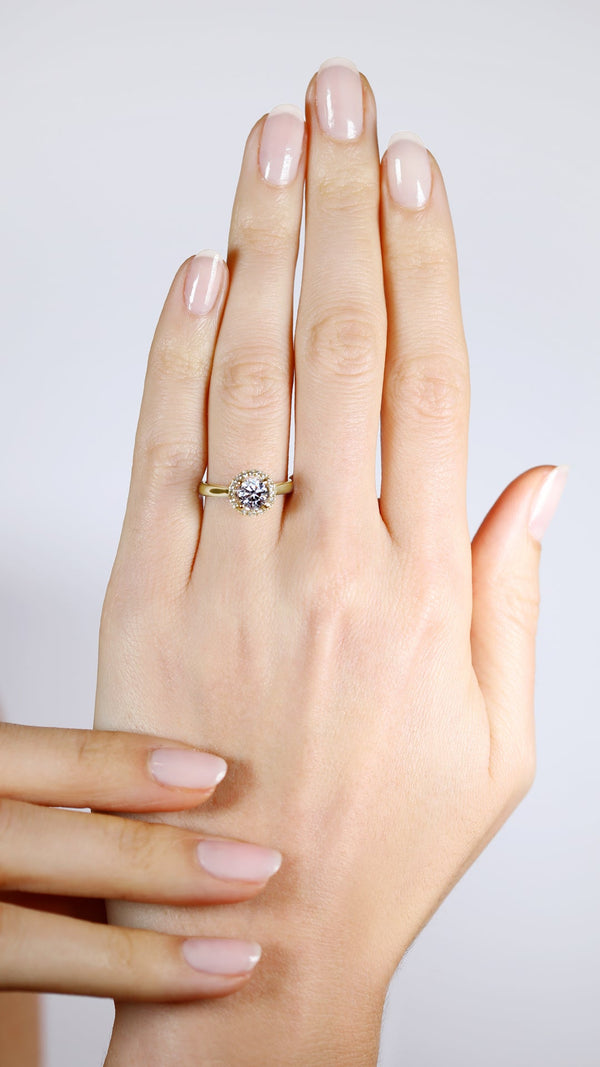 Ada Ring 0.41ct 18K Yellow Gold