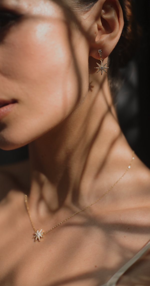 Atrias Necklace Gold Vermeil