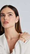 Quentin Emerald Green Bracelet Gold Vermeil