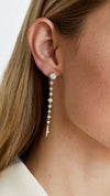 Baby Phoenix Slim Earrings Gold Vermeil