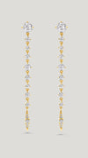 Baby Phoenix Slim Earrings Gold Vermeil
