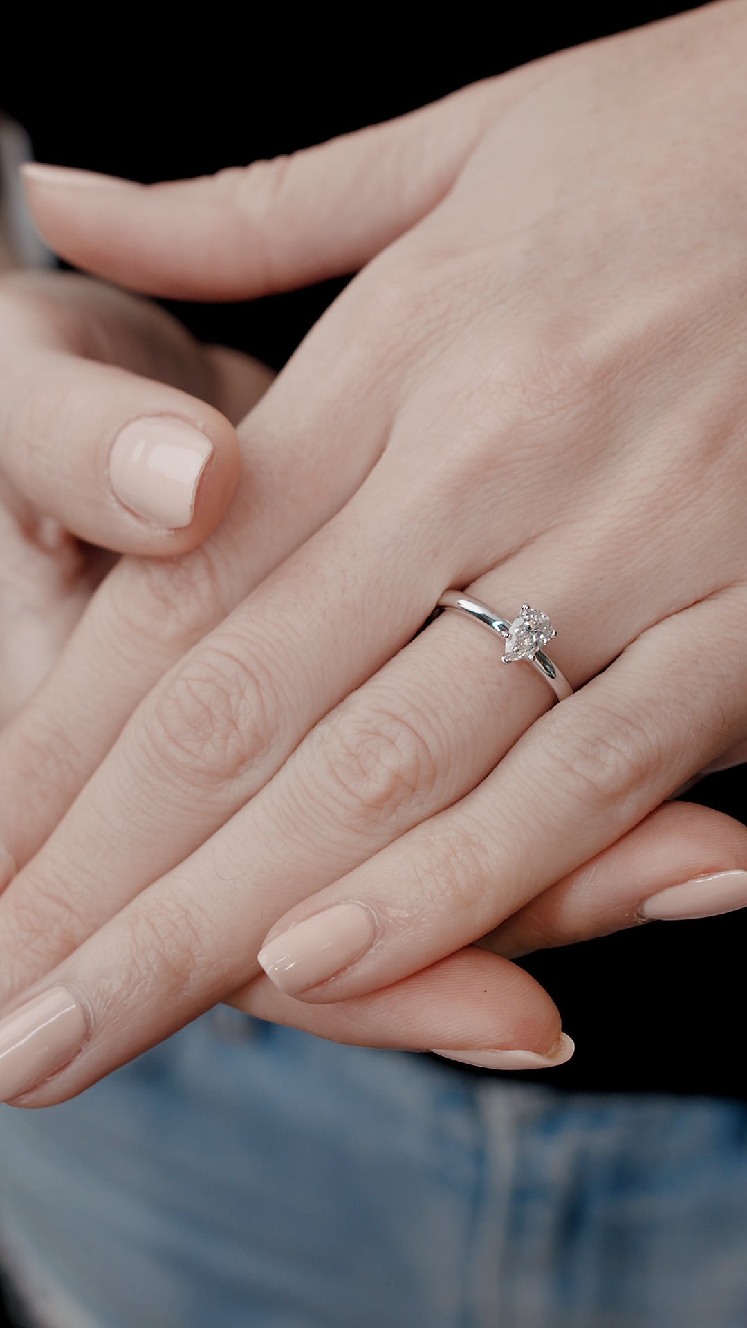 Beth Ring 18K White Gold