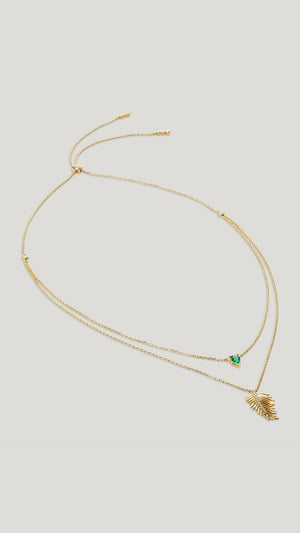 Borneo Necklace Gold Vermeil