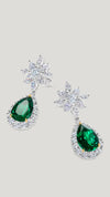 Camari Emerald Earrings Sterling Silver