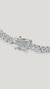 Vida Small Pave Necklace Sterling Silver