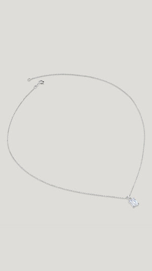 Fulton Necklace 9K White Gold
