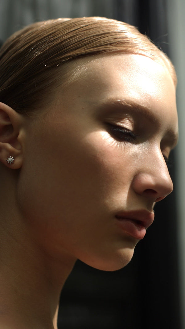 Comet Stud Earring Sterling Silver