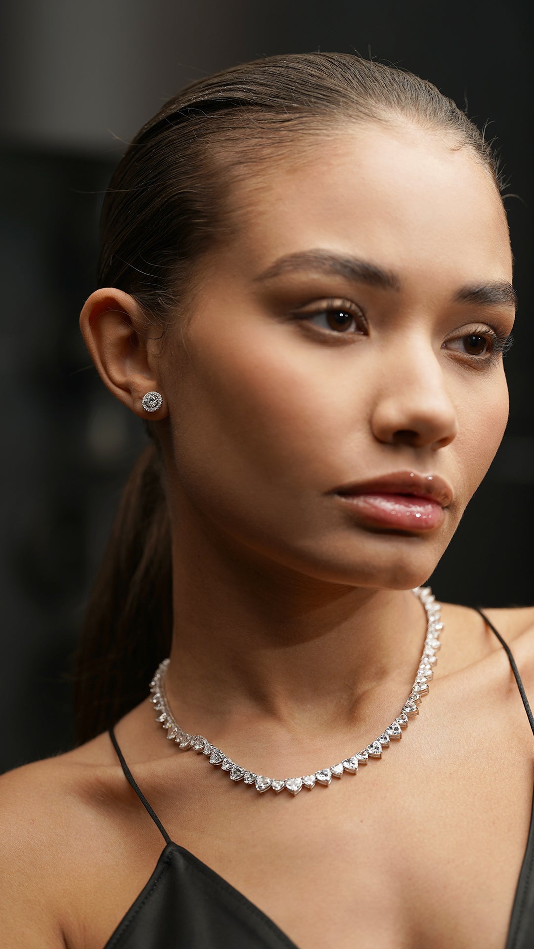 Camden Line Necklace Sterling Silver