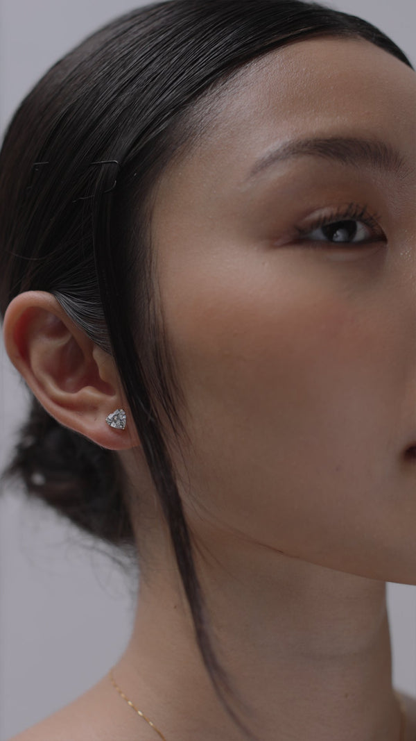 Camden Stud Earrings 9K Yellow Gold