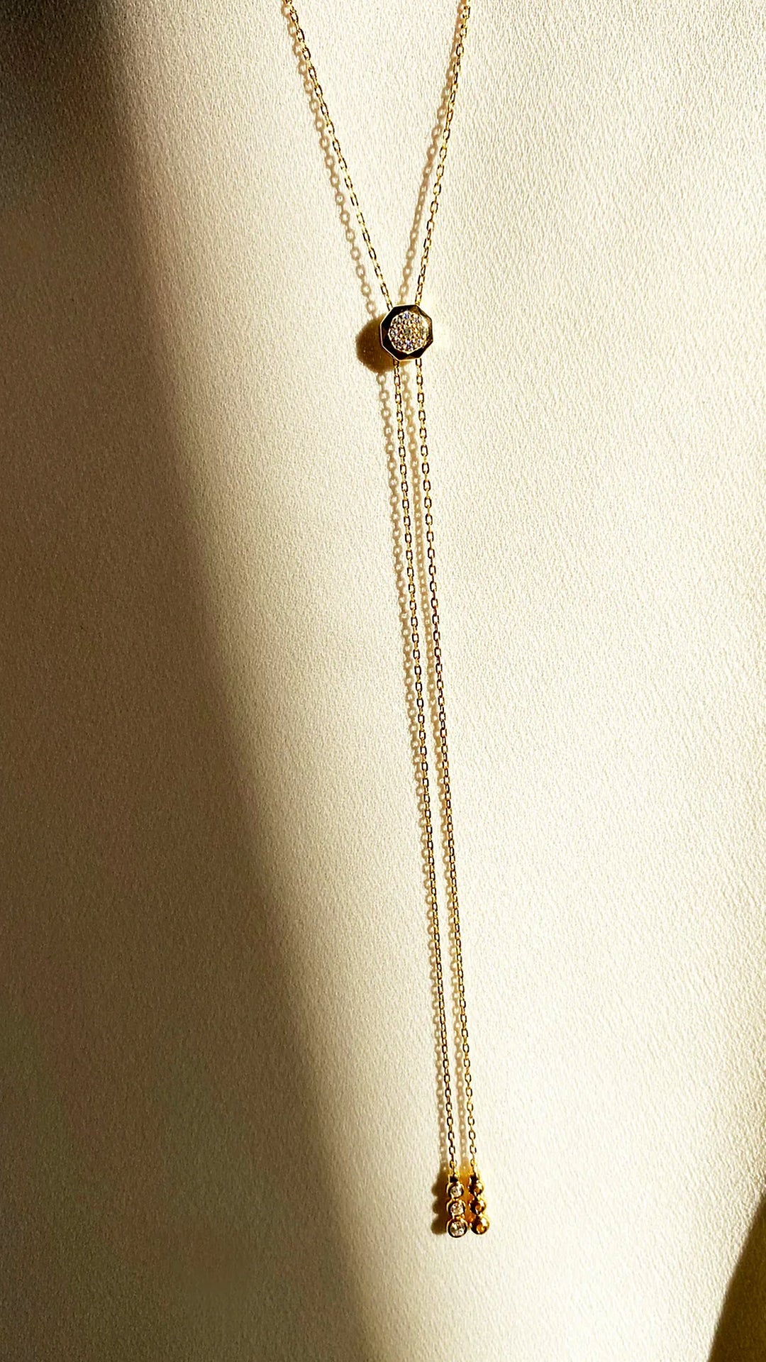 Linden Necklace Gold Vermeil