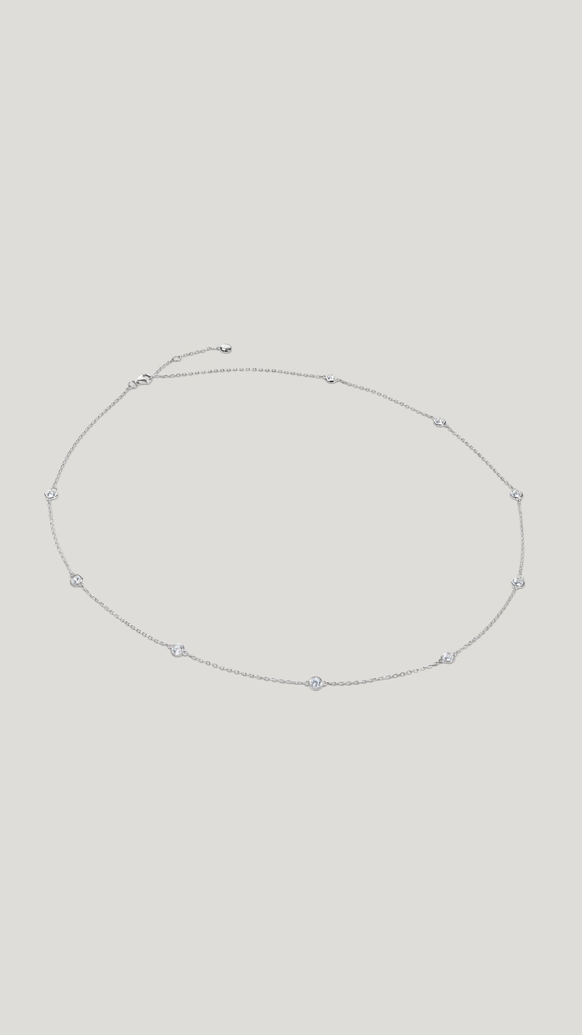 Petra Necklace Sterling Silver