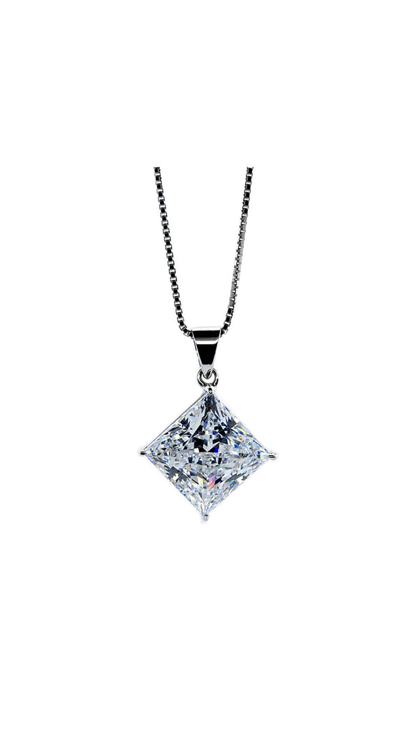 Chester Pendant Only 9K White Gold