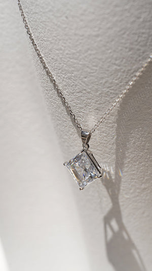 Chester Pendant Only 9K White Gold