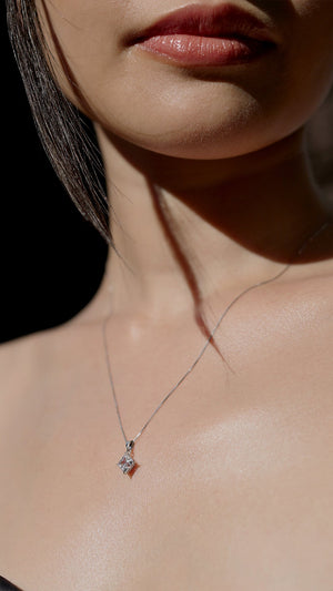 Chester Pendant Only 9K White Gold