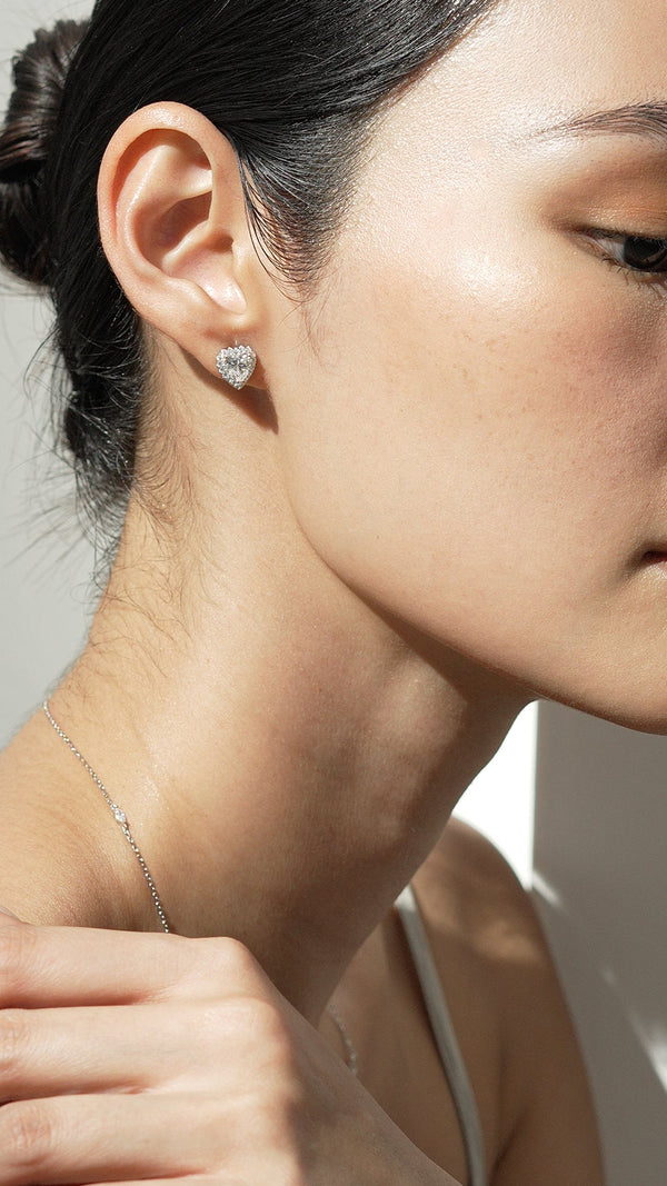 Cora Stud Earrings Sterling Silver