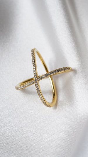 Crux Ring Gold Vermeil