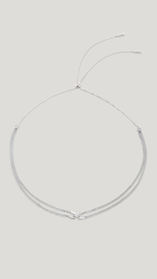 Cyndi Necklace Sterling Silver