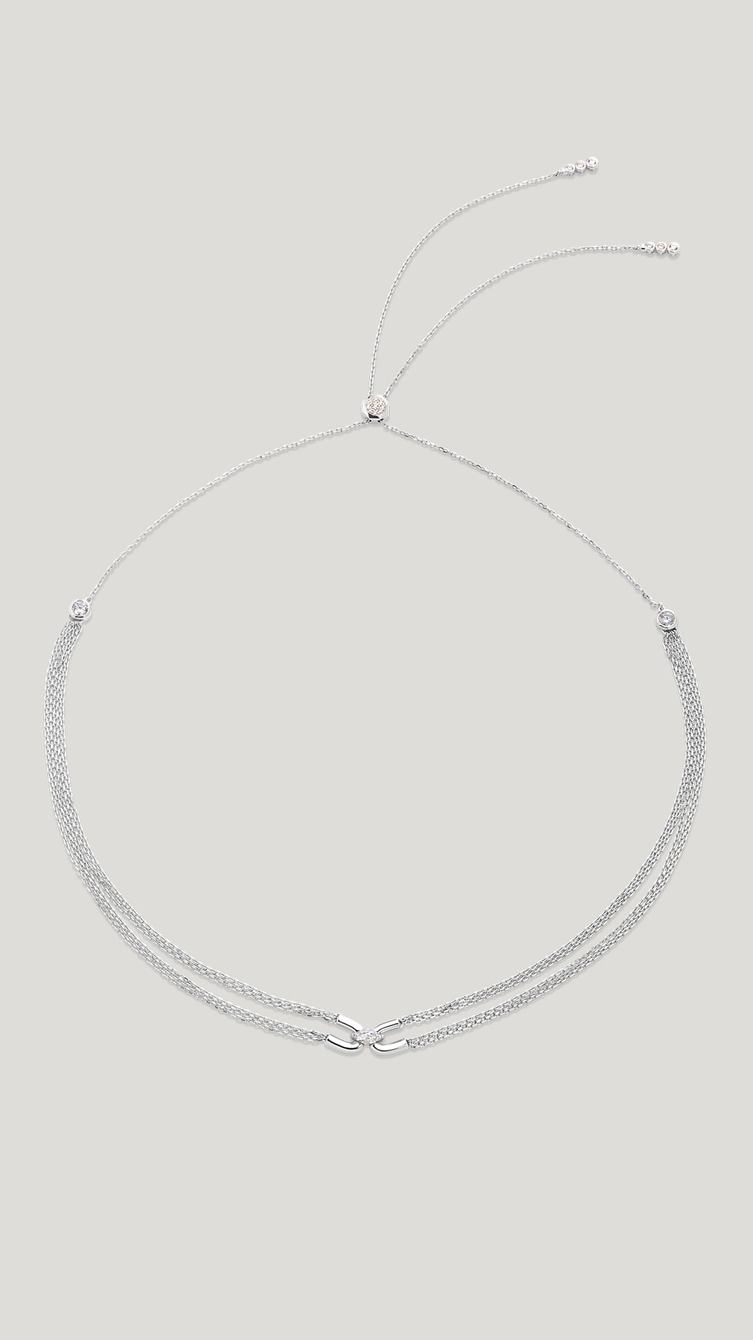 Cyndi Necklace Sterling Silver