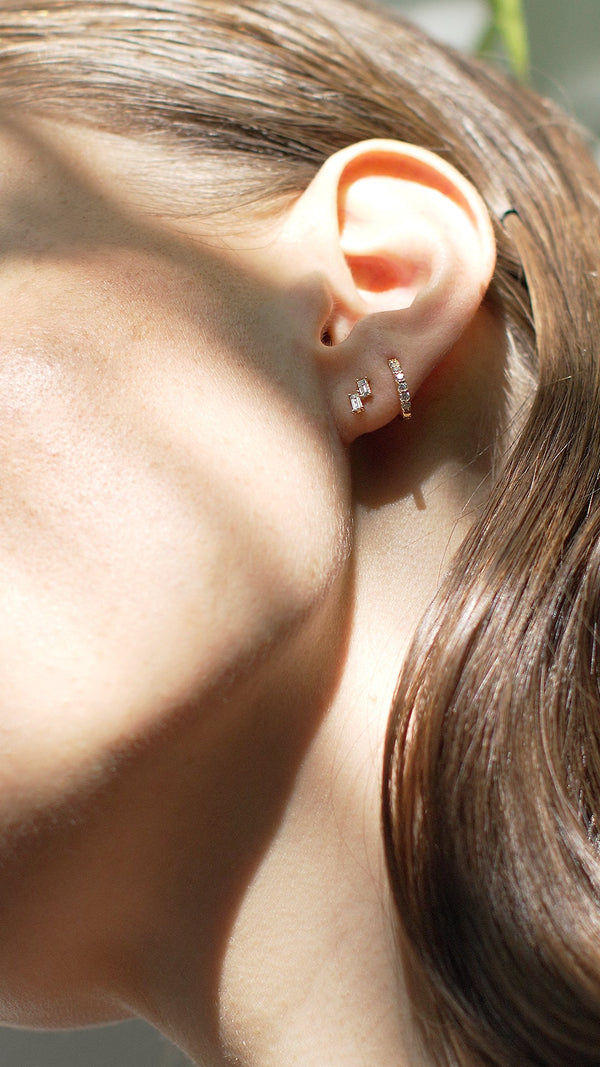 Miyu Stud Earring 9K Yellow Gold