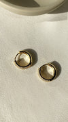 Dana Hoop Earrings Gold Vermeil