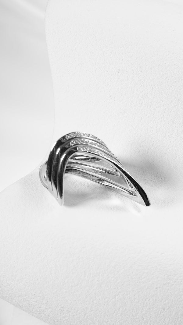 Delta Ring Sterling Silver
