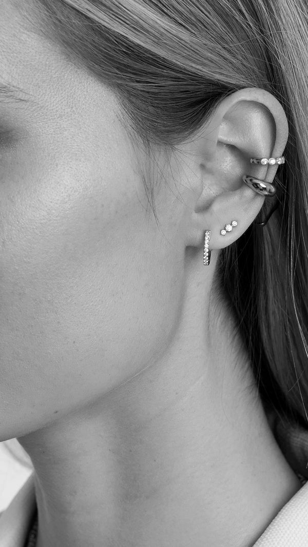 Dree Stud Earrings Sterling Silver