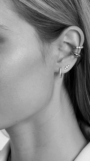 Dree Stud Earrings Sterling Silver