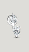 Eileen Ear Jacket Earrings Sterling Silver