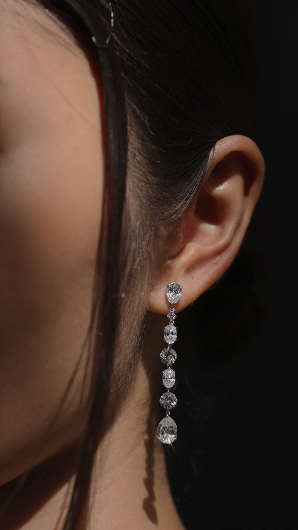 Elspeth Drops Sterling Silver