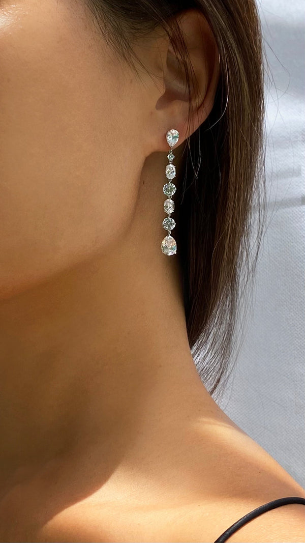 Elspeth Drops Sterling Silver