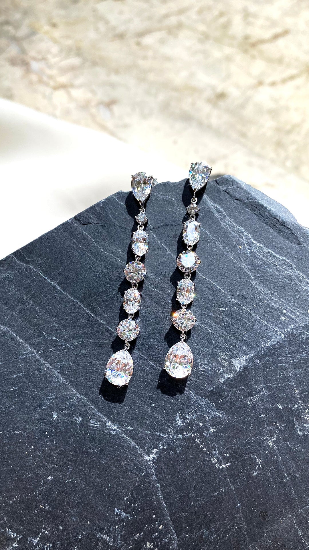 Elspeth Drops Sterling Silver
