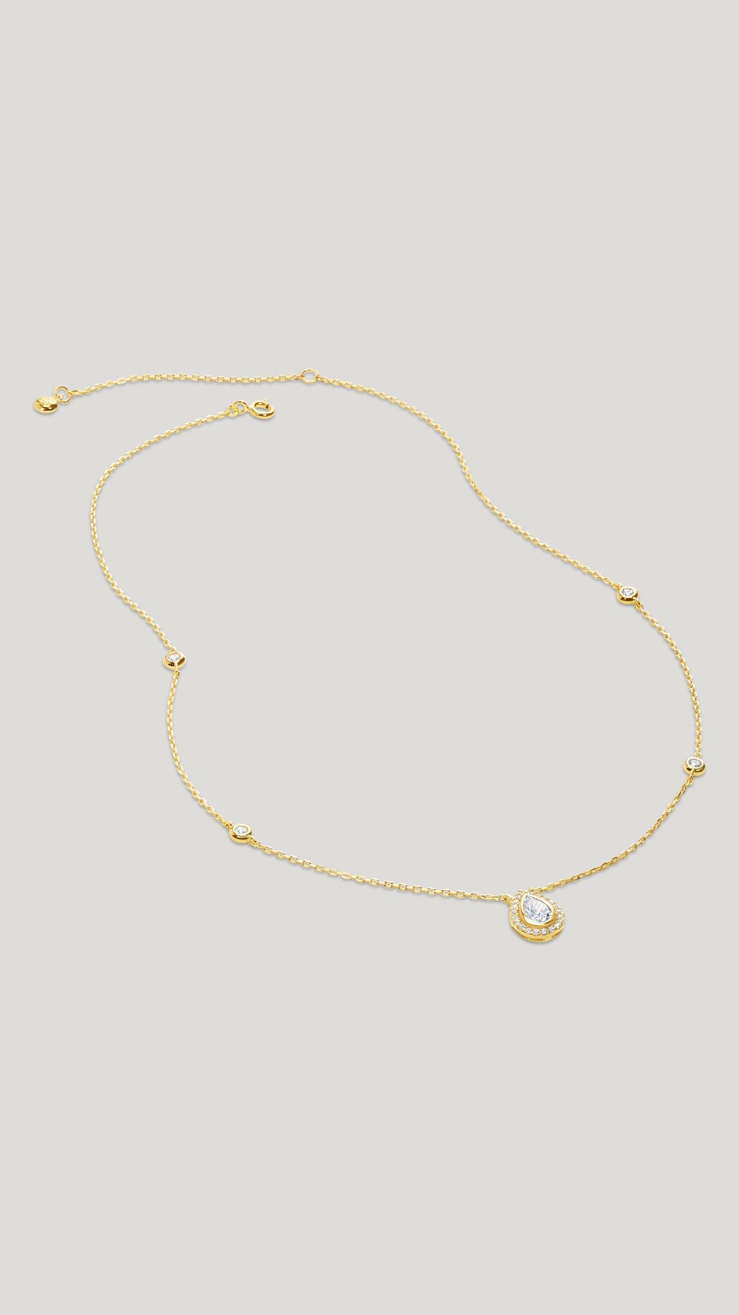 Emile Necklace Gold Vermeil