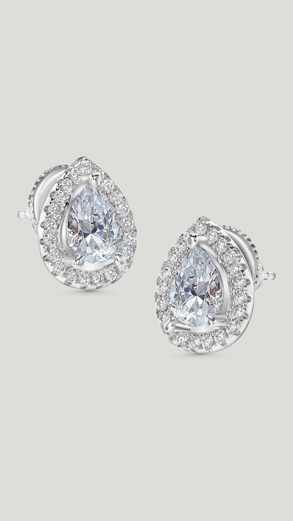 Emile Stud Earrings Sterling Silver
