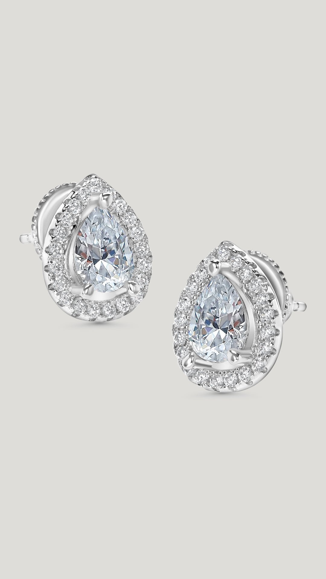 Emile Stud Earrings Sterling Silver