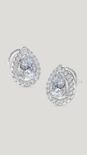 Emile Stud Earrings Sterling Silver