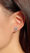 Eton Stud Earrings Sterling Silver