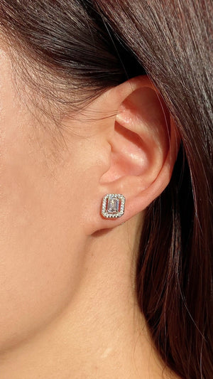 Eton Stud Earrings Sterling Silver
