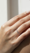 Fallon Half Eternity Ring Sterling Silver