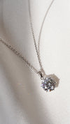 Fiona Pendant 9K White Gold