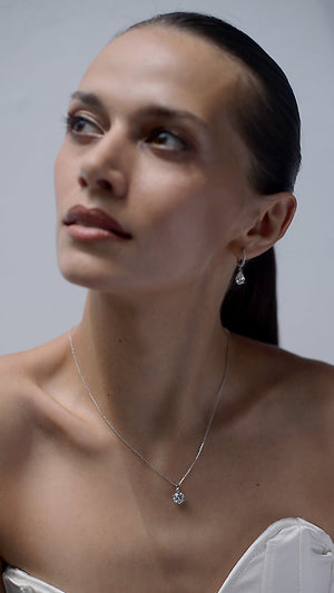 Fiona Pendant 9K White Gold